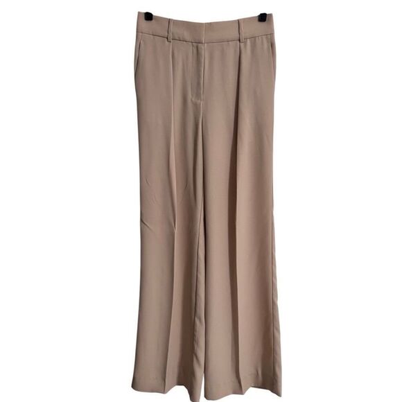 DEREK LAM 10 CROSBY South Door Suiting Vest and Matching Suit Pants In Champagne - Picture 9 of 16